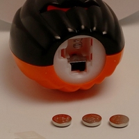 Halloween Jack-o '-Laterne Elektronische Öllampe Dekoration Horror Atmosphäre Dekorative Requisiten Kürbis Szene Layout