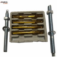 JB / ZQ 4757 Boulons à Cône Inversé à Technologie Unique - M20 M16 M10 M8 Ancrage Chimique Zingué avec Capsules de Résine Chimique