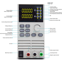 Alimentation stabilisée CC haute puissance programmable Modes haute tension/courant élevé CV/CC/CP réglables pour les applications de chauffage