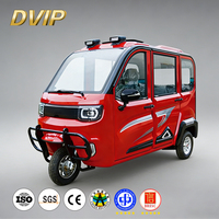 Triciclo de Gasolina de Fábrica, Triciclo Motorizado de 3 Ruedas con Gran Capacidad de Carga, Vehículo de Cabina Cerrada para Pasajeros Adultos, Gran Venta