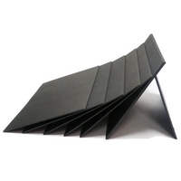 High Quality Black Cardstock Paper Uncoated Paperboard Anti-Curl Feature for Packaging Photo Frames Gravure Printing Compatible