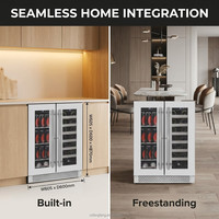 OEM 24 Refroidisseur à vin, Cave à vin, Distributeur de bière, Réfrigérateurs personnalisés, Refroidisseurs de boissons, Seau à champagne de luxe, Sac isotherme, Boîte à zones, Bouteille