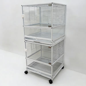 Jaula Multifuncional Expandible para Cría de Aves, Jaula de Vuelo/Hogar para Periquitos, Canarios y Agapornis - Product Image 1