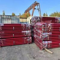Puntales de Acero Galvanizado Telescópicos Ajustables de Alta Resistencia para Andamios de Construcción