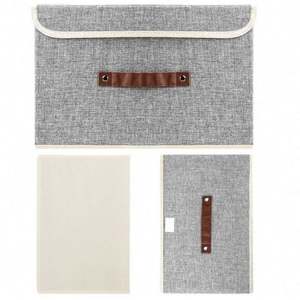 Factory Direct Sale Popular Cabinet Foldable Linen Fabric <b>Toy</b> <b>Kids</b> Storage <b>Box</b> With Lid - Product Image 6