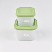 Nouvelle boîte à collation multifonctionnelle en silicone pour bébé, distributeur de lait en poudre anti-fuite, récipient hermétique pour fruits, idéal pour les voyages et la cuisine