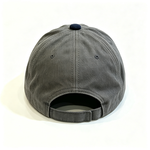 Two Tone Washed Cotton 6-Panel Baseball Cap Corduroy Brim 3D ACE Embroidery Letter Dad Hat Vintage Curved Bill Adjustable Casual - Product Image 6