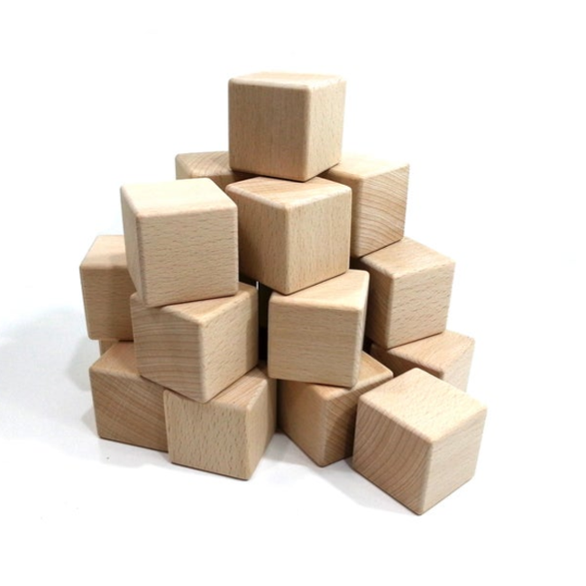 4 см натуральные пустые деревянные блоки из бука на заказ для поделок и подарков