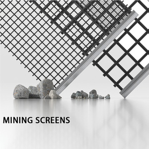 Maille métallique en acier au manganèse de haute qualité, maille tissée en métal, maille en fil d'acier enroulée, maille à bordure croisée, maille vibrante en fil d'acier - Product Image 3