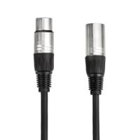 Câble audio XLR mâle vers femelle avec gaine en PVC pour table de mixage et amplificateur de haut-parleur, câble vidéo et audio