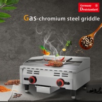 Machine à griller les en-cas Cuisine Plaque antiadhésive Grill au gaz GPL