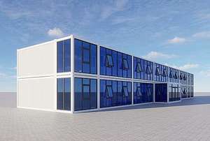 <span class=keywords><strong>Location</strong></span> de conteneurs, dortoir de <span class=keywords><strong>chantier</strong></span>, villa, chambre en acier coloré, maison intégrée, ignifuge, panneau à clip mobile, modèle 2-2-6 - Product Image 5