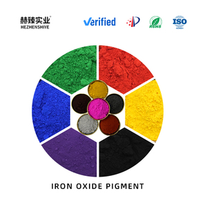 Pigment d'oxyde de fer synthétique rouge <span class=keywords><strong>130</strong></span> de qualité professionnelle, certifié ISO 1248 REACH, à forte force teintante, pour additif de briques en béton - Product Image 2