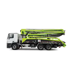 China made zoom lion 40m Concrete Pump Trucks ZLJ5552THBKF with howo chassis for sale
