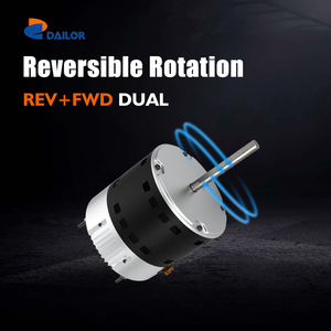 1/2/1HP D/D 1075rpm 1/2 "trục xoay Rev + fwd ECM điều hòa không khí ngưng EC động cơ - Product Image 2