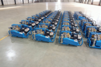 Bomba de aire de buceo eléctrica Industrial de alta presión 300bar 220V/230V/380V compresor de aire a la venta para extinción de incendios de buceo