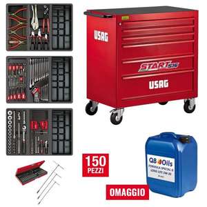 USAG - U05168202E ARMARIO DE RODILLOS DE ARRANQUE XL- 6 CAJONES (VACÍOS)-EAN 8001150004544 ARMARIOS DE TALLERÍA CON JUEGOS DE HERRAMIENTAS - Product Image 1