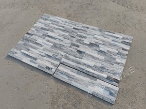 Pannelli di <span class=keywords><strong>Rivestimento</strong></span> <span class=keywords><strong>in</strong></span> <span class=keywords><strong>Pietra</strong></span> Naturale Grigio Nuvoloso per Esterni, Vendita Diretta dalla Fabbrica, Impiallacciatura <span class=keywords><strong>in</strong></span> Ardesia Spaccata Durevole <span class=keywords><strong>con</strong></span> Garanzia di 5 Anni, per Caminetto - Product Image 3