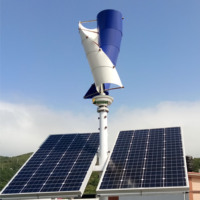 Éolienne de 5 kW, 10 kW, 1 kW, 2 kW, 3 kW, centrale électrique éolienne, générateur éolien à axe vertical, éolienne pour usage domestique, 12/24/48 V
