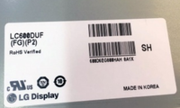 LC600DUF-FGP2 60 İnç TV FHB 350 Nit LVDS 92 Pin IPS Samsung 60 İnç TV Ekran Değişimi LCD Modül Paneli