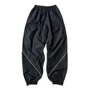 Customized Men's Oversized Sweatpants Trackpants Embroidery High-quality <b>Waterproof</b> Casual Nylon <b>Trousers</b> - Product Image 1