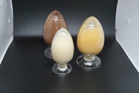 001*7/MB400 Résine échangeuse d'ions et sel pour réservoir d'adoucisseur d'eau FRP Gel de résine à lit mixte Résine échangeuse de cations sulfonate d'acide fort