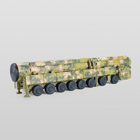 Modèle de fusée en alliage de zinc moulé sous pression 1:82, lanceur de missile nucléaire Dongfeng-61 DF-41, KDW Military