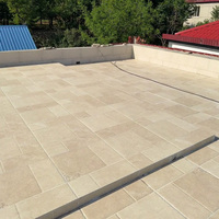 Pavés carrés en pierre naturelle PerfectStone, taille personnalisée 30x30, pour la décoration de sols extérieurs