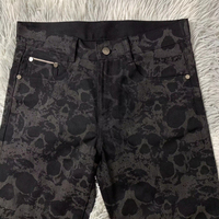 DENIMGUYS Jean droit skinny à impression numérique pour homme