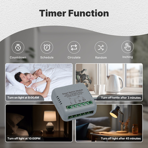 Moes tuya ZigBee mini DIY thông minh mô-đun chuyển đổi 1-4 gang hẹn giờ tự động hóa nhà điều khiển bằng giọng nói làm việc với Google nhà Alexa - Product Image 5