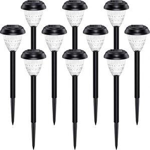 Lámpara Solar de Jardín Popular con LED Blanco Cálido, Resistente al Agua IP44, 8-10 Horas de Iluminación para Decoración de Patios y Parques al Aire Libre - Product Image 2