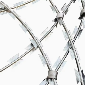 Alambre de Hierro Galvanizado BTO-22 CBT-65, Alambre de Púas en Espiral, Antiescalada, para Cercas de Aeropuertos y Carreteras, Precio de Fábrica - Product Image 2
