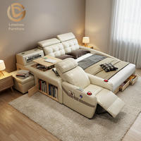 Neuankunft Multifunktionales Massagebett Beliebtes Design Modernes Elektrisches Relaxsofa mit Musiklautsprecher und Safe A693