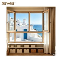 Ventana Fija de Aluminio con Marco Delgado, Ventana Minimalista Moderna para el Hogar