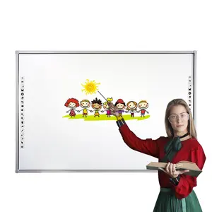 SEEKMIND fabriek 83 inch infrarood elektronische multi-touch smart digitale board interactive whiteboard voor classroom