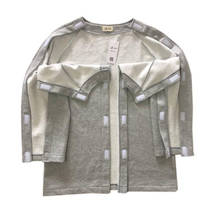 Robe orthopédique doublée en polaire pour patient, cardigan épais en coton pour usage hospitalier, hiver, printemps, automne, pour personnes âgées alitées - Product Image 5