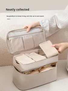 Nouveau sac <span class=keywords><strong>de</strong></span> <span class=keywords><strong>rangement</strong></span> pliable imperméable à double couture pour vêtements, chaussettes, sous-vêtements - Organisateur <span class=keywords><strong>de</strong></span> garde-robe <span class=keywords><strong>de</strong></span> voyage - Product Image 6