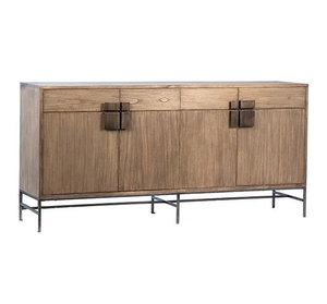 America Mid-Century Modern Style Storage Wood Buffet Sideboard Cabinet for Dining Room - Product Image 4