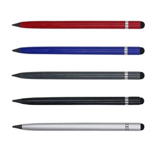 Crayon métallique HB sans encre avec logo personnalisé, aluminium durable, plusieurs couleurs, réutilisable à l'infini, effaçable, pour étudiants, bureau, école - Product Image 4