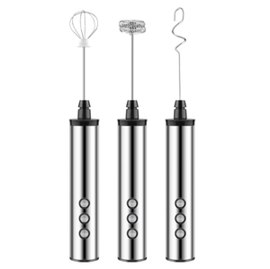 New USB Electric Egg Milk Coffee Frother Portable Beater Rechargeable Coffee Blender