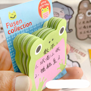 Notes autocollantes de parc animalier mignon 30 feuilles de notes autocollantes de dessin animé auto-adhésif en gros n fois - Product Image 3