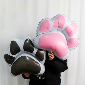 Nuovi Palloncini 3D a Forma di Zampe di Cane, Bulldog, Pastore, Barboncino, Cucciolo, Decorazioni per Feste di Compleanno a Tema Animali della Foresta - Product Image 3
