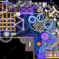 Équipements de terrain de jeux intérieur, Centres de divertissement familial, Service OEM ODM, Filet d'escalade, Grande roue, Écologique
