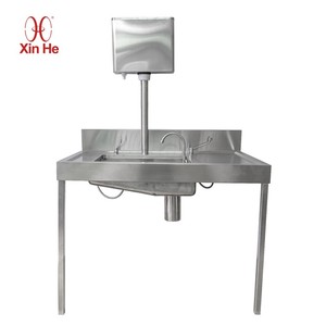 Lavabo de acero inoxidable quirúrgico para Hospital, <span class=keywords><strong>lavamanos</strong></span> a mano, personalizado, grado 304, 316 - Product Image 1