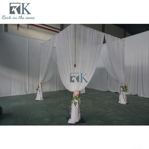 Kit de tubes carrés télescopiques avec barres transversales et montants pour décorations événementielles - Product Image 6