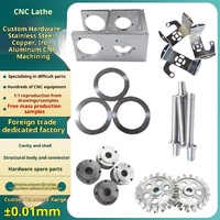 Pièces de quincaillerie en acier inoxydable de précision, services d'usinage CNC avec fraisage et tournage sur mesure