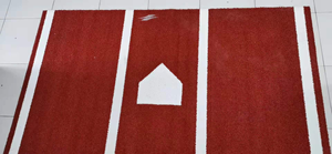 Tapis de frappe <span class=keywords><strong>en</strong></span> <span class=keywords><strong>gazon</strong></span> synthétique JBM03F à bas <span class=keywords><strong>prix</strong></span>, tapis de base, 12' X 6' pour baseball et softball - Product Image 2