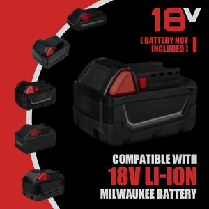 Premium 18V Cordless chiave a cricchetto 3/8 "strumento solo 75 piedi (102 libbre) cricchetto elettrico con caratteristiche di potenza estese - Product Image 4