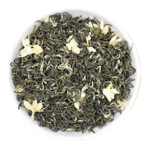Chinês orgânico China jasmim verde jasmim chá verde sacos Jasmine chá verde para chá bolha