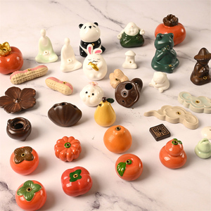 Ceramic Mini <strong>Incense</strong> Holder Accessory Light Luxury and Portable <strong>Stick</strong> <strong>Incense</strong> Burner <strong>Sandalwood</strong> and Agarwood <strong>Incense</strong> Stand Base